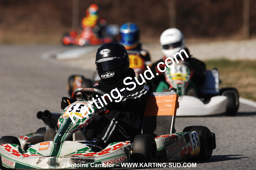 07/03/2010 : 1ère manche du Championnat du Sud 2010 à Lavelanet (photos Antoine Camblor) 2010 — karting