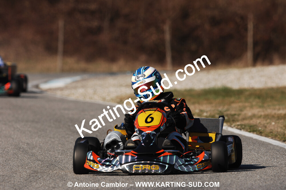 07/03/2010 : 1ère manche du Championnat du Sud 2010 à Lavelanet (photos Antoine Camblor) 2010 — karting