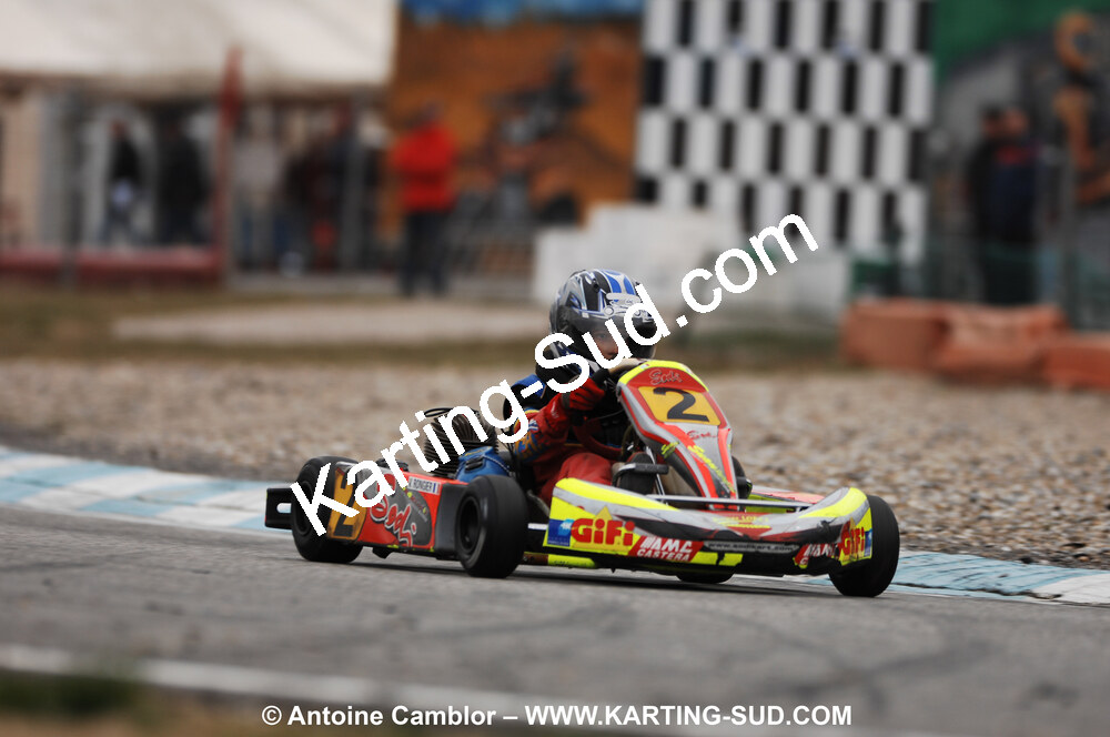 07/03/2010 : 1ère manche du Championnat du Sud 2010 à Lavelanet (photos Antoine Camblor) 2010 — karting