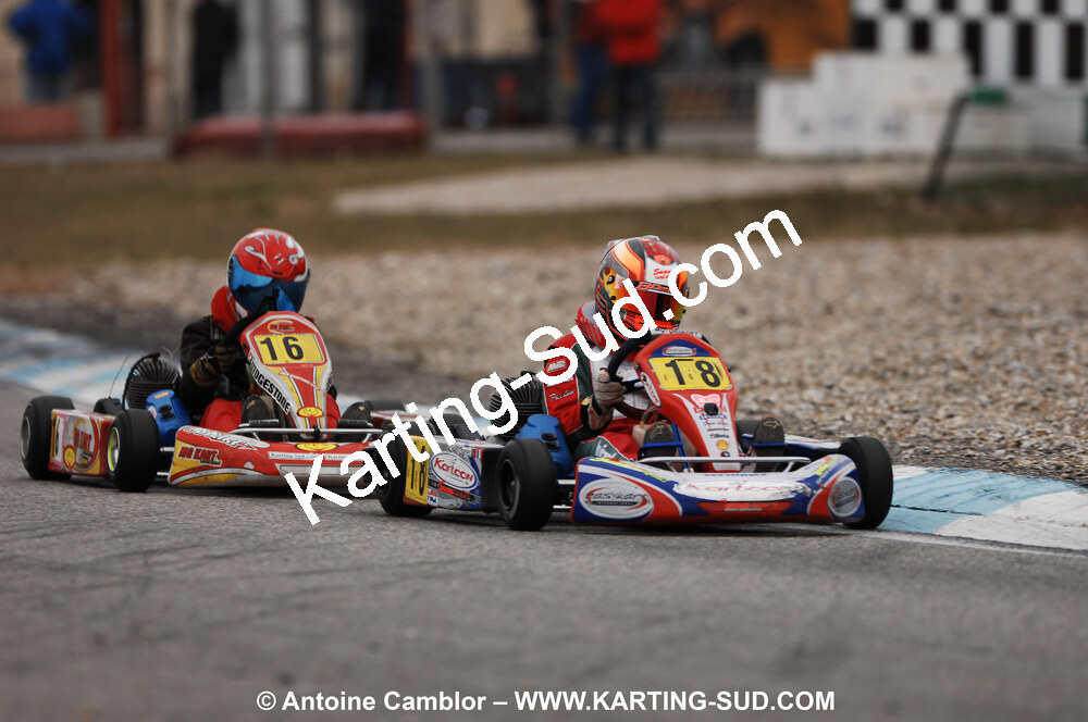 07/03/2010 : 1ère manche du Championnat du Sud 2010 à Lavelanet (photos Antoine Camblor) 2010 — karting