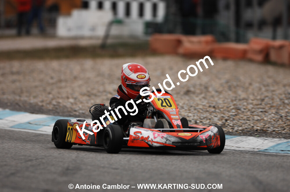 07/03/2010 : 1ère manche du Championnat du Sud 2010 à Lavelanet (photos Antoine Camblor) 2010 — karting