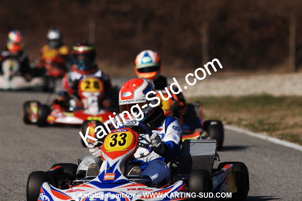 07/03/2010 : 1ère manche du Championnat du Sud 2010 à Lavelanet (photos Antoine Camblor) 2010 — karting