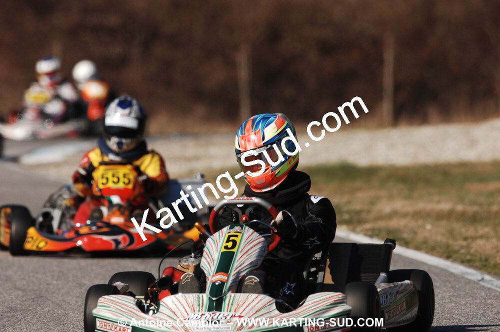 07/03/2010 : 1ère manche du Championnat du Sud 2010 à Lavelanet (photos Antoine Camblor) 2010 — karting
