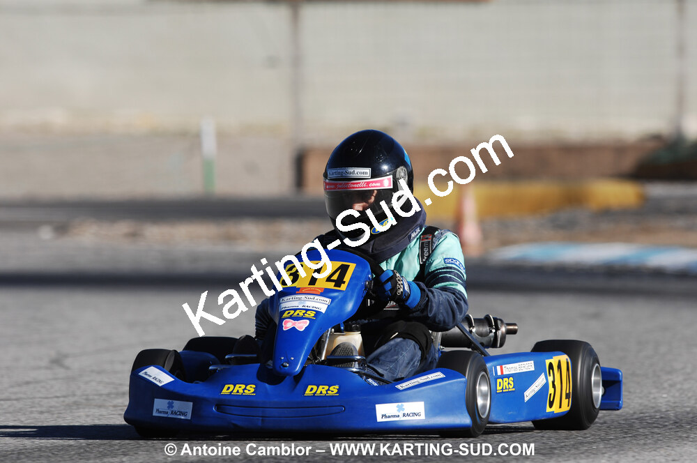 07/03/2010 : 1ère manche du Championnat du Sud 2010 à Lavelanet (photos Antoine Camblor) 2010 — karting