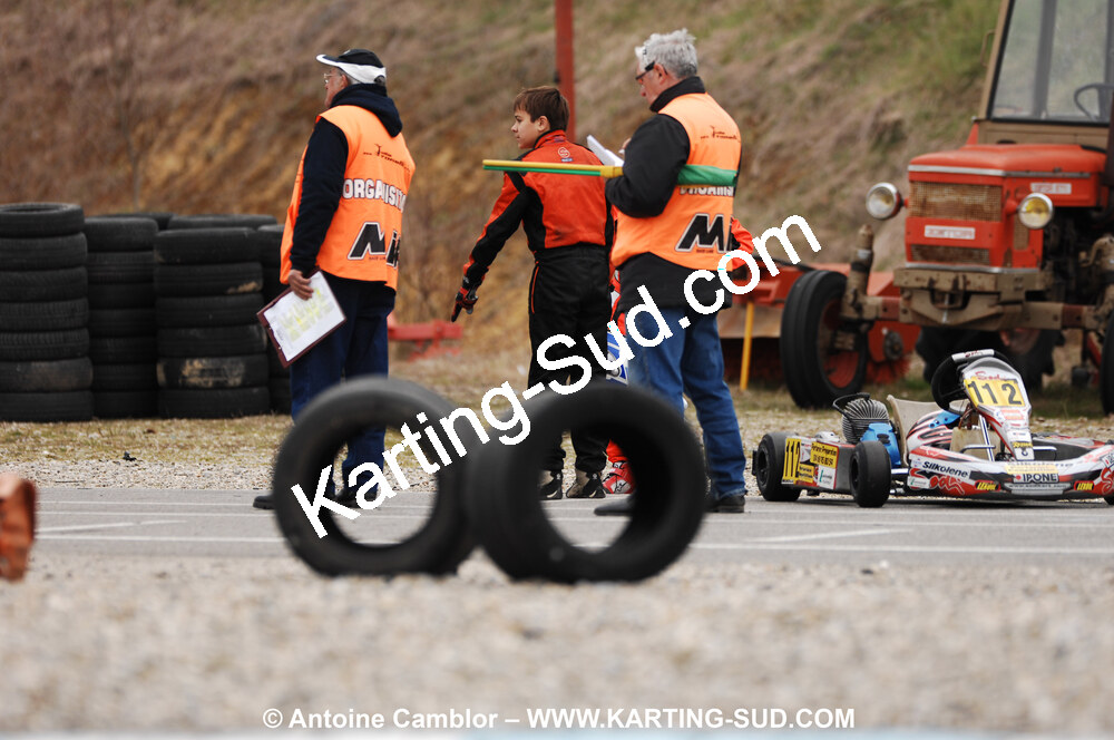 07/03/2010 : 1ère manche du Championnat du Sud 2010 à Lavelanet (photos Antoine Camblor) 2010 — karting