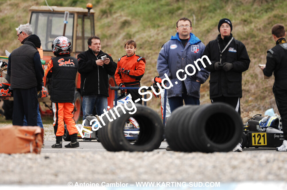 07/03/2010 : 1ère manche du Championnat du Sud 2010 à Lavelanet (photos Antoine Camblor) 2010 — karting