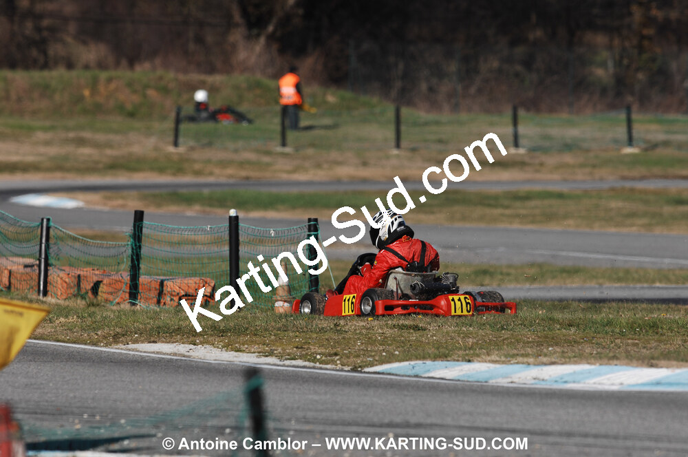 07/03/2010 : 1ère manche du Championnat du Sud 2010 à Lavelanet (photos Antoine Camblor) 2010 — karting