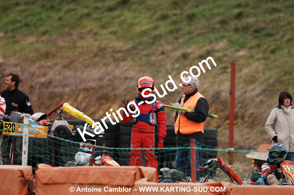 07/03/2010 : 1ère manche du Championnat du Sud 2010 à Lavelanet (photos Antoine Camblor) 2010 — karting