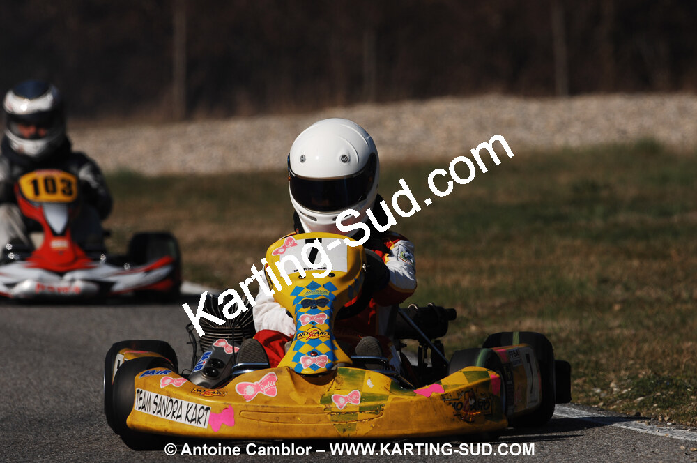 07/03/2010 : 1ère manche du Championnat du Sud 2010 à Lavelanet (photos Antoine Camblor) 2010 — karting