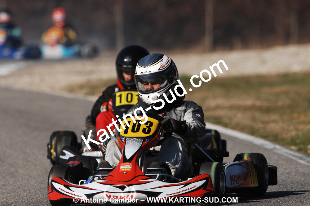 07/03/2010 : 1ère manche du Championnat du Sud 2010 à Lavelanet (photos Antoine Camblor) 2010 — karting