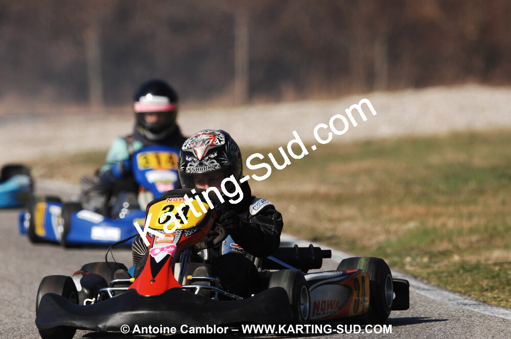 07/03/2010 : 1ère manche du Championnat du Sud 2010 à Lavelanet (photos Antoine Camblor) 2010 — karting