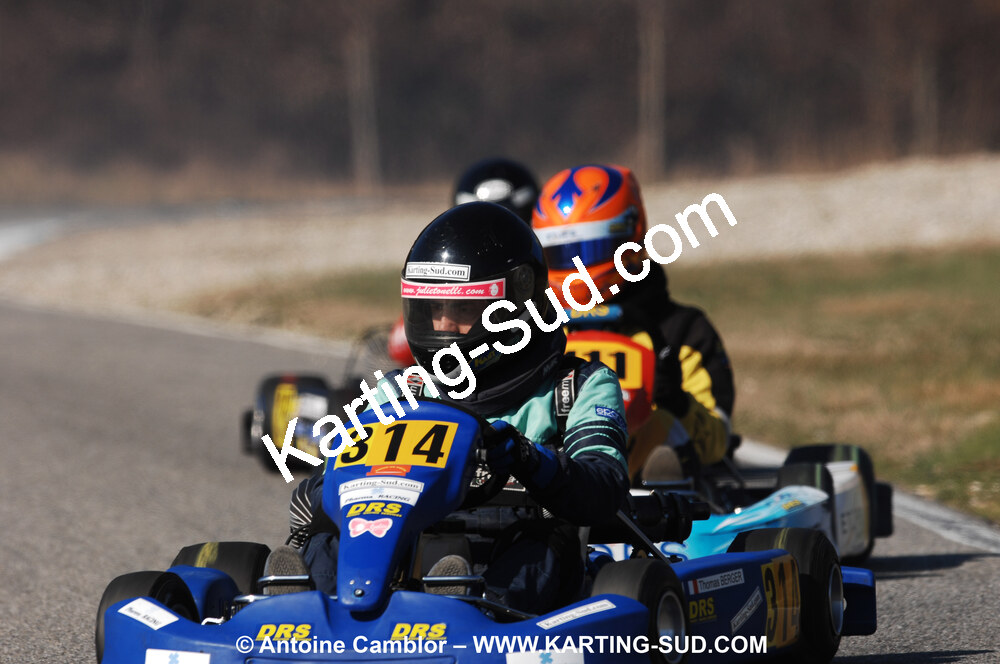 07/03/2010 : 1ère manche du Championnat du Sud 2010 à Lavelanet (photos Antoine Camblor) 2010 — karting