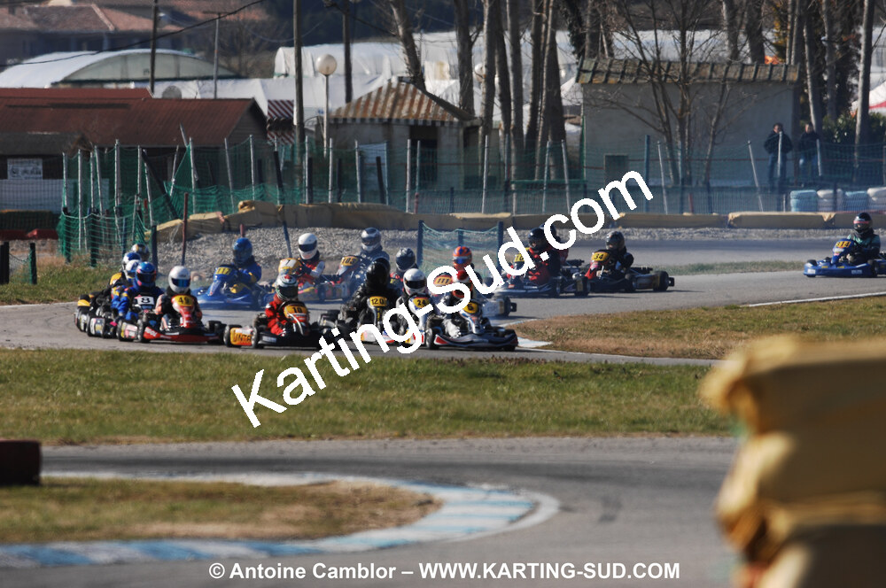 07/03/2010 : 1ère manche du Championnat du Sud 2010 à Lavelanet (photos Antoine Camblor) 2010 — karting