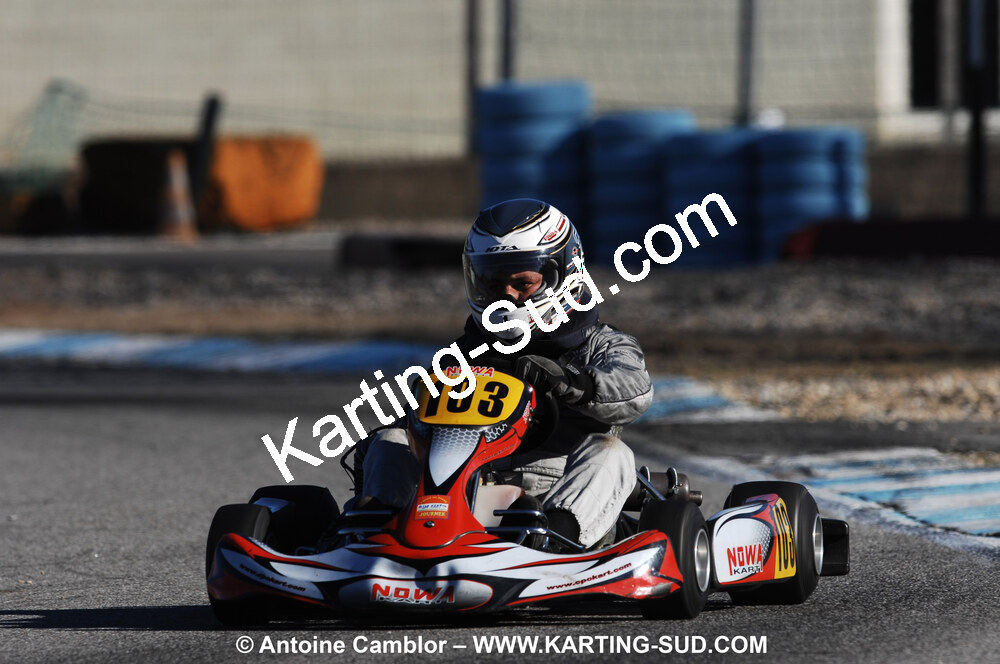 07/03/2010 : 1ère manche du Championnat du Sud 2010 à Lavelanet (photos Antoine Camblor) 2010 — karting
