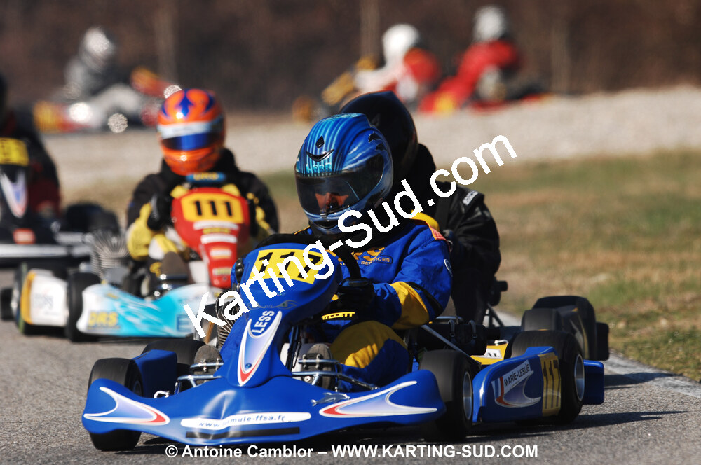 07/03/2010 : 1ère manche du Championnat du Sud 2010 à Lavelanet (photos Antoine Camblor) 2010 — karting