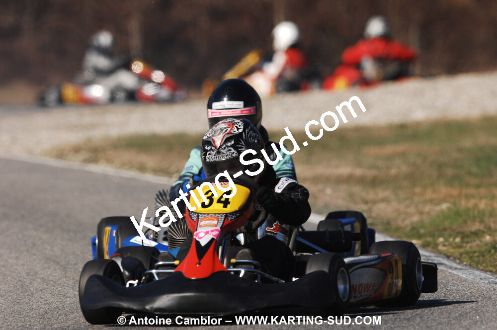 07/03/2010 : 1ère manche du Championnat du Sud 2010 à Lavelanet (photos Antoine Camblor) 2010 — karting