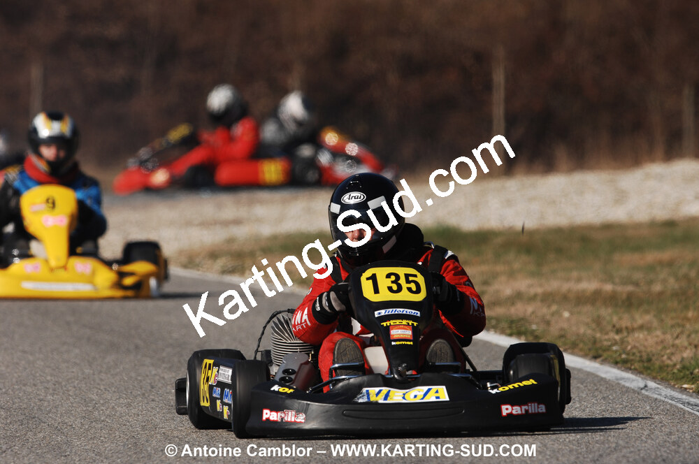 07/03/2010 : 1ère manche du Championnat du Sud 2010 à Lavelanet (photos Antoine Camblor) 2010 — karting