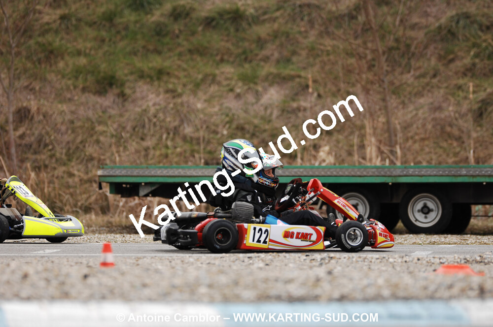 07/03/2010 : 1ère manche du Championnat du Sud 2010 à Lavelanet (photos Antoine Camblor) 2010 — karting