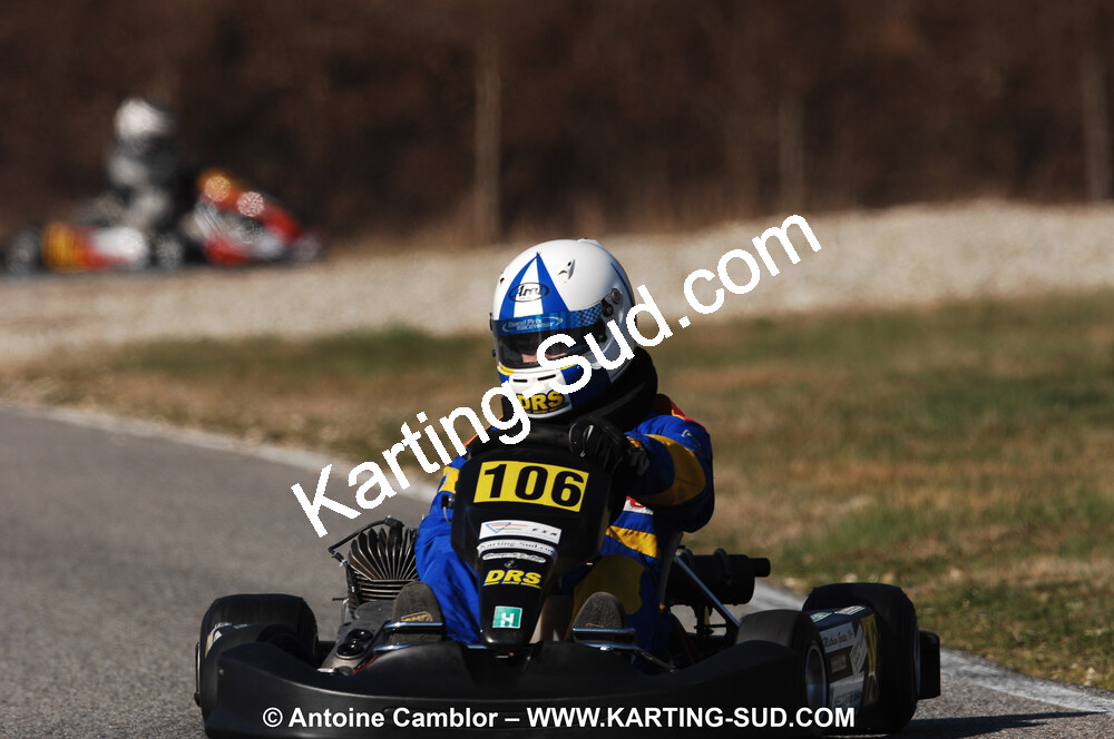 07/03/2010 : 1ère manche du Championnat du Sud 2010 à Lavelanet (photos Antoine Camblor) 2010 — karting