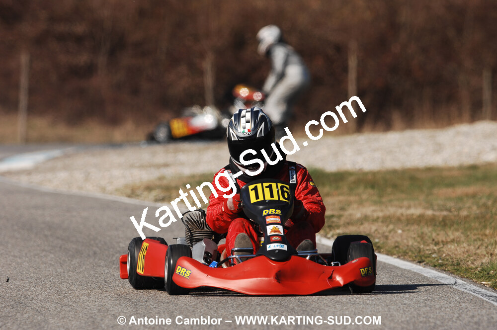 07/03/2010 : 1ère manche du Championnat du Sud 2010 à Lavelanet (photos Antoine Camblor) 2010 — karting