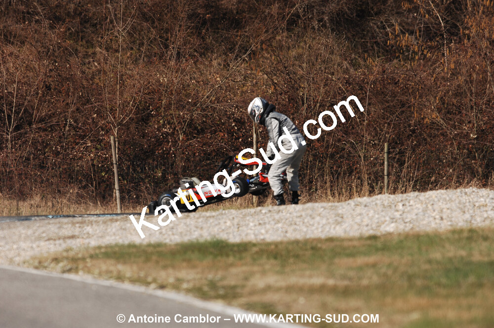 07/03/2010 : 1ère manche du Championnat du Sud 2010 à Lavelanet (photos Antoine Camblor) 2010 — karting