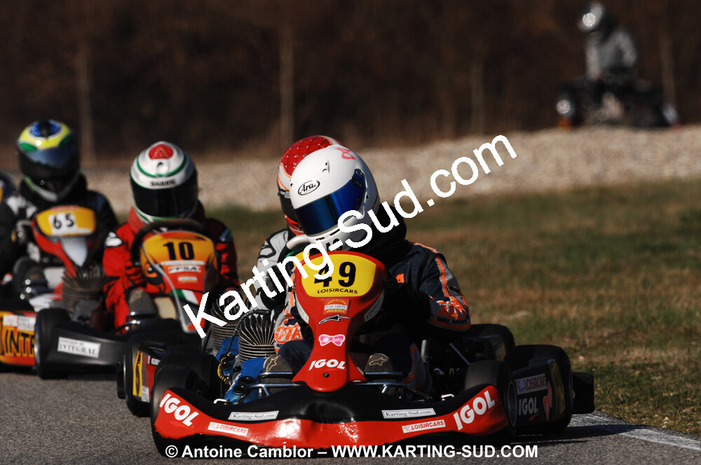 07/03/2010 : 1ère manche du Championnat du Sud 2010 à Lavelanet (photos Antoine Camblor) 2010 — karting