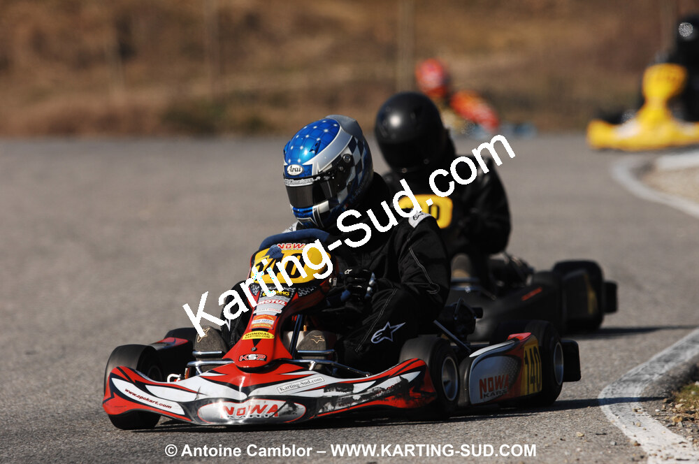 07/03/2010 : 1ère manche du Championnat du Sud 2010 à Lavelanet (photos Antoine Camblor) 2010 — karting