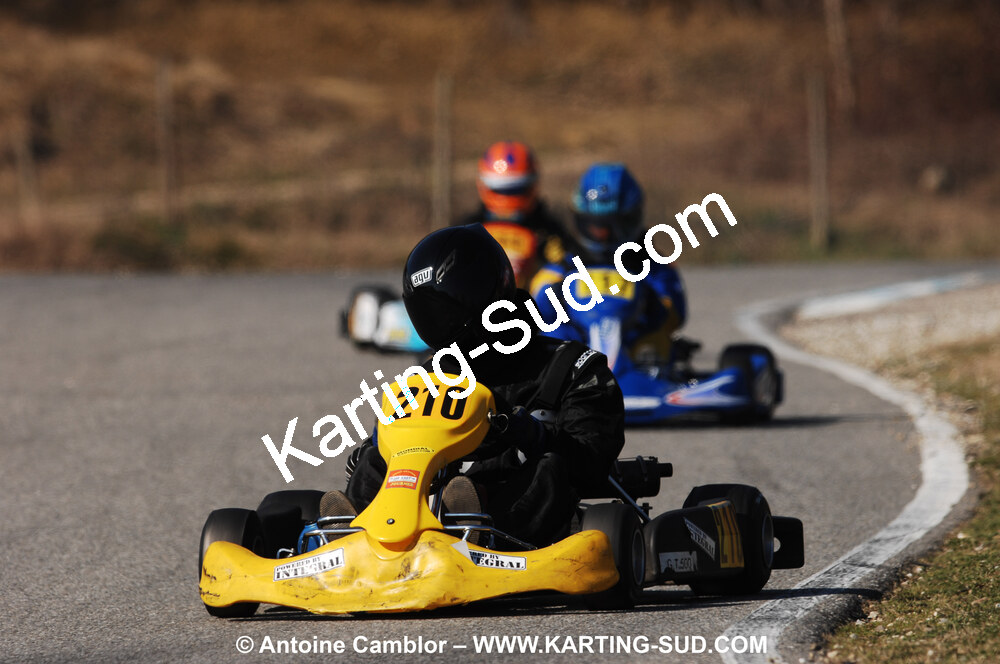 07/03/2010 : 1ère manche du Championnat du Sud 2010 à Lavelanet (photos Antoine Camblor) 2010 — karting