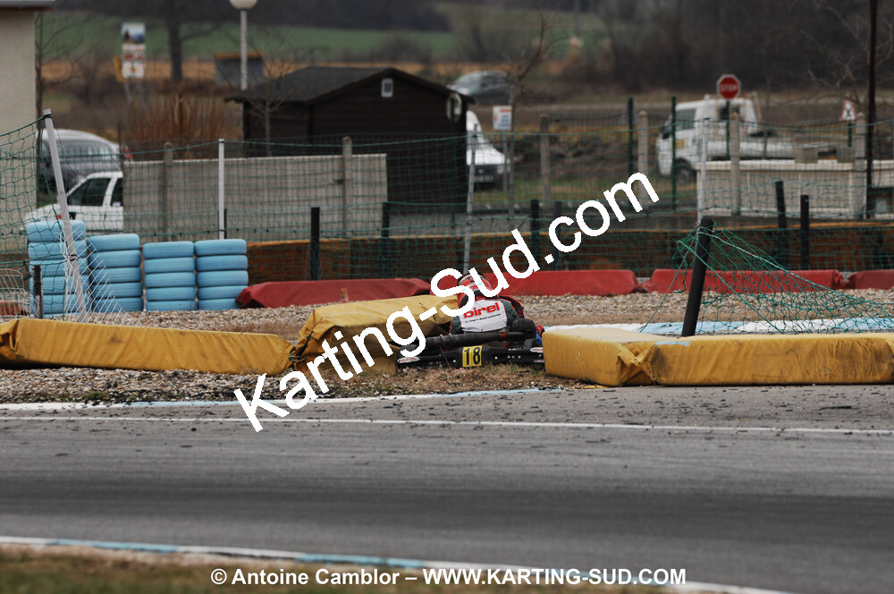07/03/2010 : 1ère manche du Championnat du Sud 2010 à Lavelanet (photos Antoine Camblor) 2010 — karting