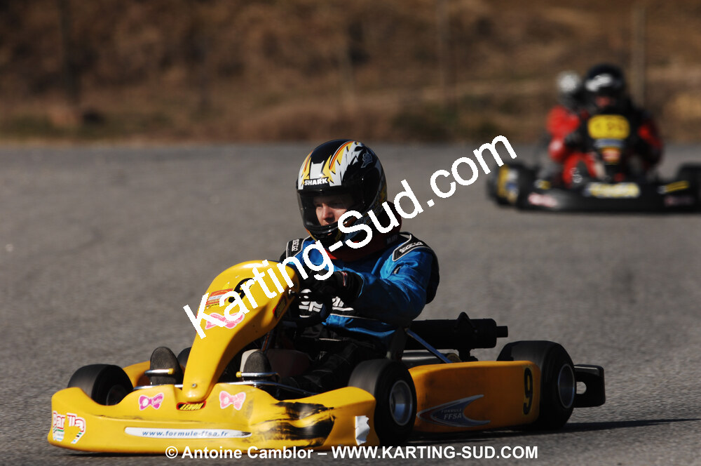 07/03/2010 : 1ère manche du Championnat du Sud 2010 à Lavelanet (photos Antoine Camblor) 2010 — karting