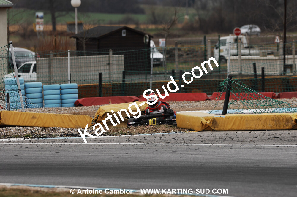 07/03/2010 : 1ère manche du Championnat du Sud 2010 à Lavelanet (photos Antoine Camblor) 2010 — karting