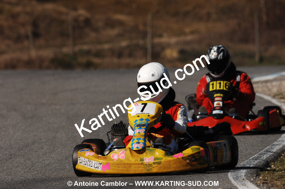 07/03/2010 : 1ère manche du Championnat du Sud 2010 à Lavelanet (photos Antoine Camblor) 2010 — karting