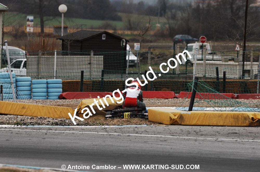 07/03/2010 : 1ère manche du Championnat du Sud 2010 à Lavelanet (photos Antoine Camblor) 2010 — karting