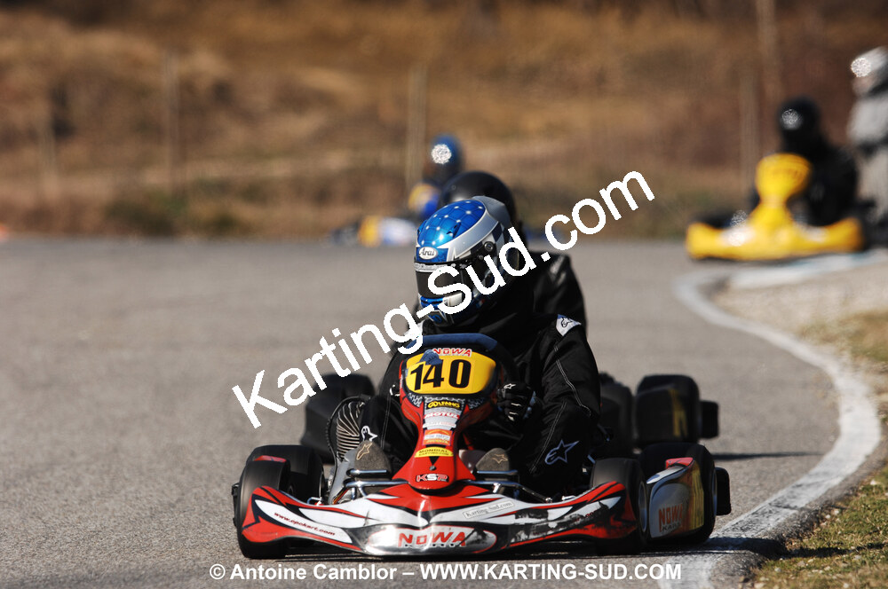 07/03/2010 : 1ère manche du Championnat du Sud 2010 à Lavelanet (photos Antoine Camblor) 2010 — karting