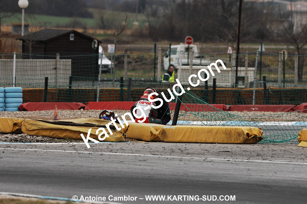 07/03/2010 : 1ère manche du Championnat du Sud 2010 à Lavelanet (photos Antoine Camblor) 2010 — karting