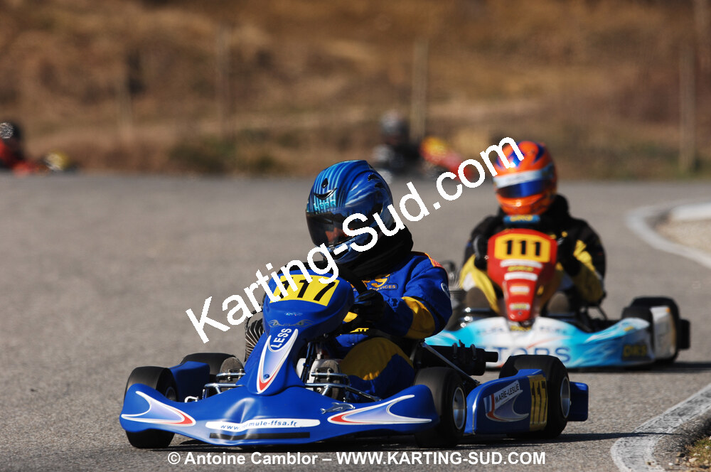 07/03/2010 : 1ère manche du Championnat du Sud 2010 à Lavelanet (photos Antoine Camblor) 2010 — karting
