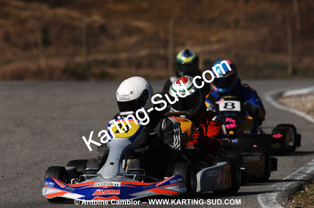 07/03/2010 : 1ère manche du Championnat du Sud 2010 à Lavelanet (photos Antoine Camblor) 2010 — karting
