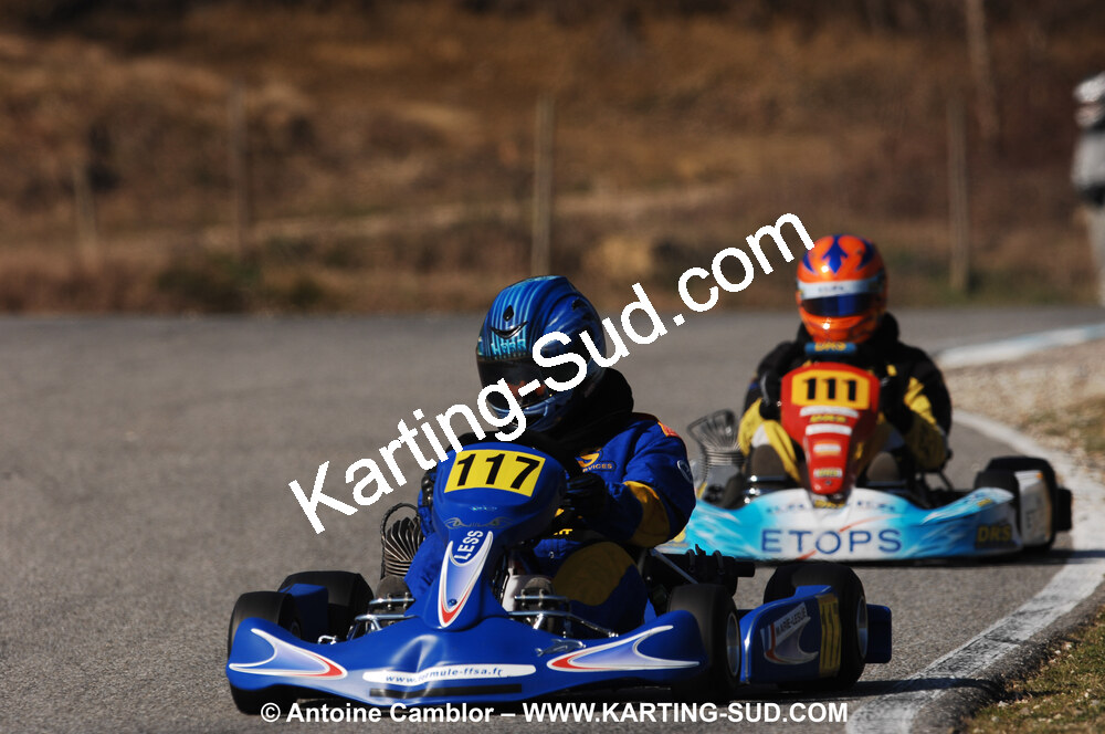 07/03/2010 : 1ère manche du Championnat du Sud 2010 à Lavelanet (photos Antoine Camblor) 2010 — karting