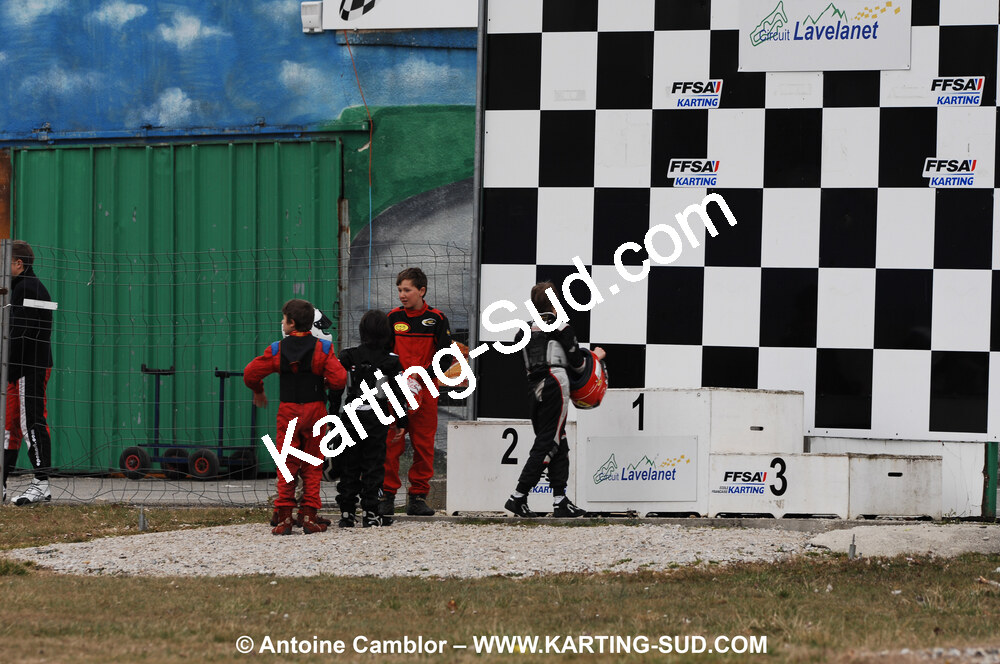 07/03/2010 : 1ère manche du Championnat du Sud 2010 à Lavelanet (photos Antoine Camblor) 2010 — karting