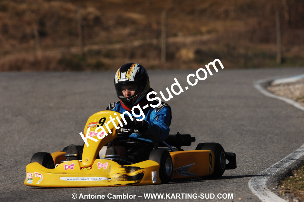 07/03/2010 : 1ère manche du Championnat du Sud 2010 à Lavelanet (photos Antoine Camblor) 2010 — karting