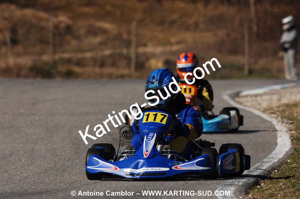 07/03/2010 : 1ère manche du Championnat du Sud 2010 à Lavelanet (photos Antoine Camblor) 2010 — karting