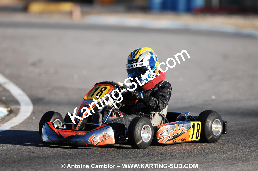 07/03/2010 : 1ère manche du Championnat du Sud 2010 à Lavelanet (photos Antoine Camblor) 2010 — karting