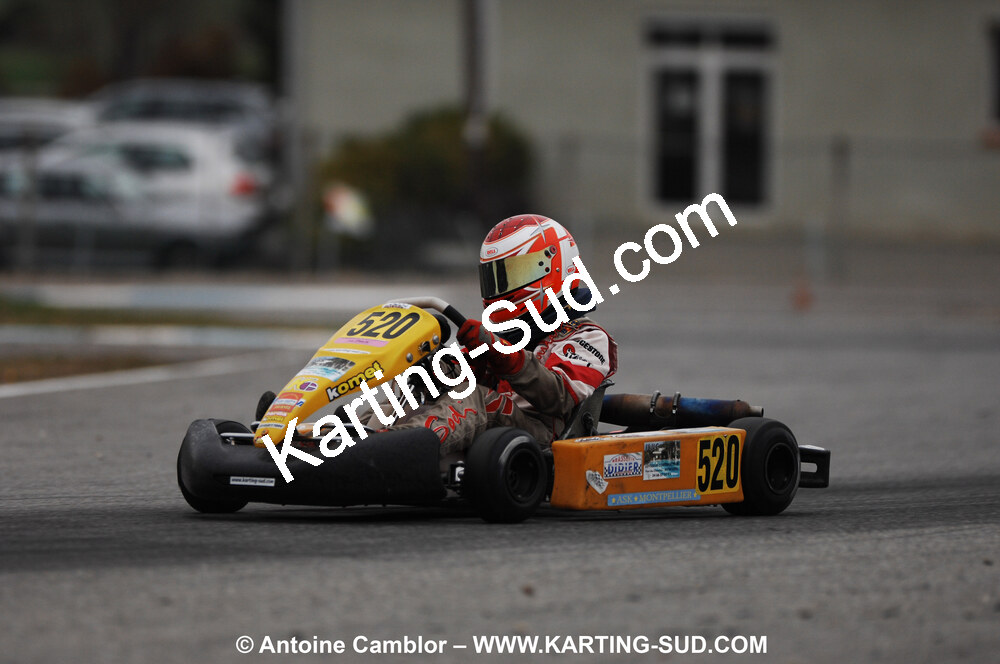 07/03/2010 : 1ère manche du Championnat du Sud 2010 à Lavelanet (photos Antoine Camblor) 2010 — karting