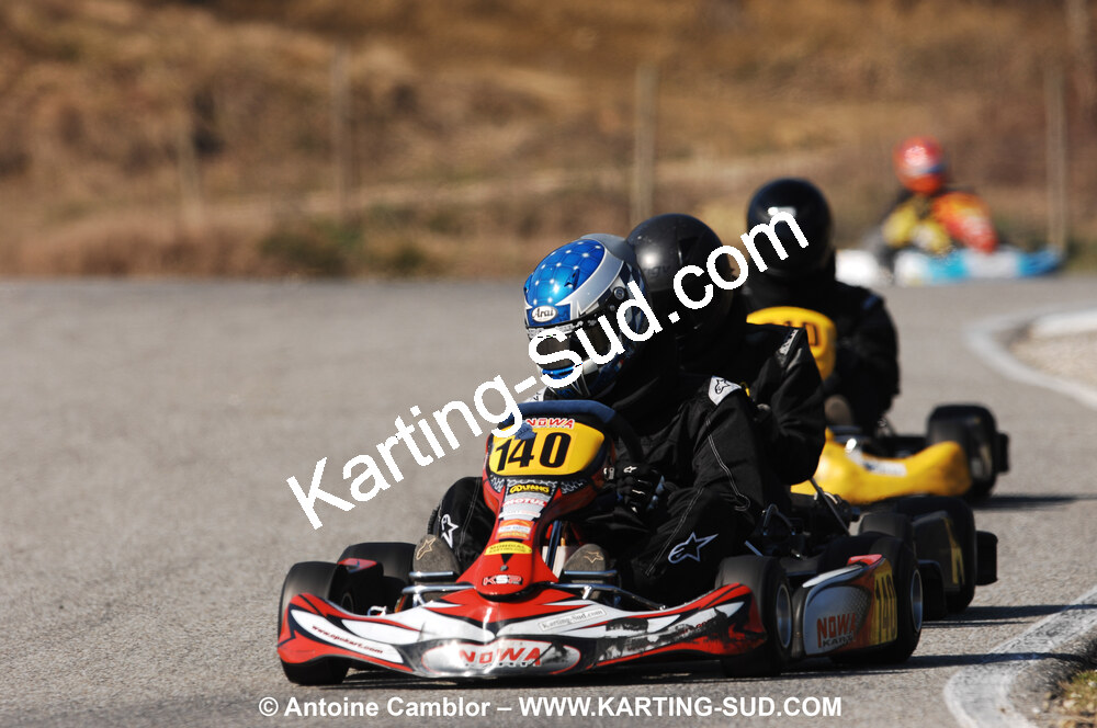 07/03/2010 : 1ère manche du Championnat du Sud 2010 à Lavelanet (photos Antoine Camblor) 2010 — karting