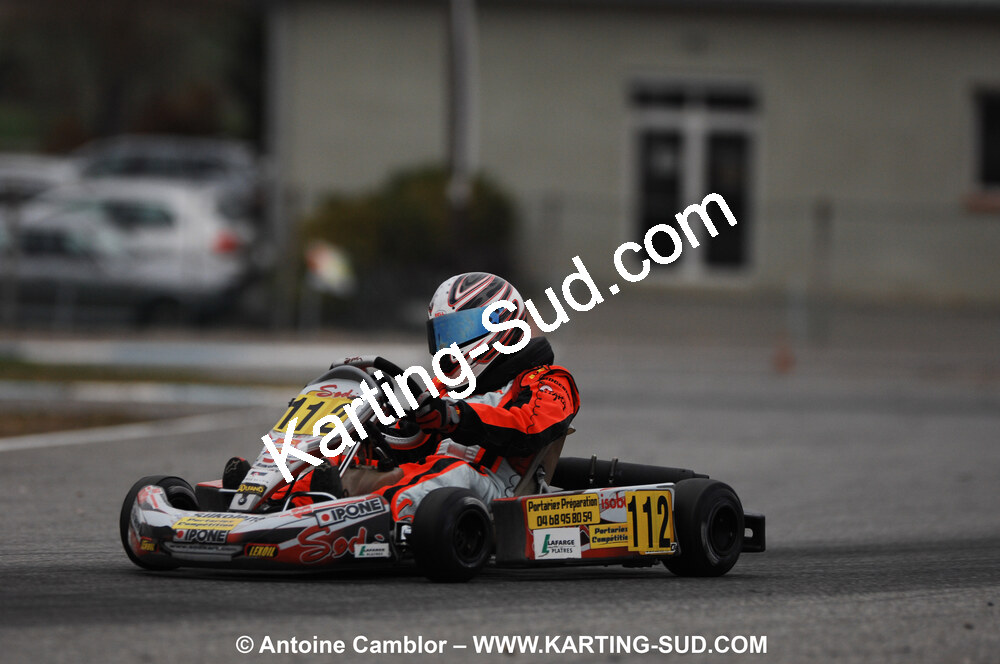 07/03/2010 : 1ère manche du Championnat du Sud 2010 à Lavelanet (photos Antoine Camblor) 2010 — karting