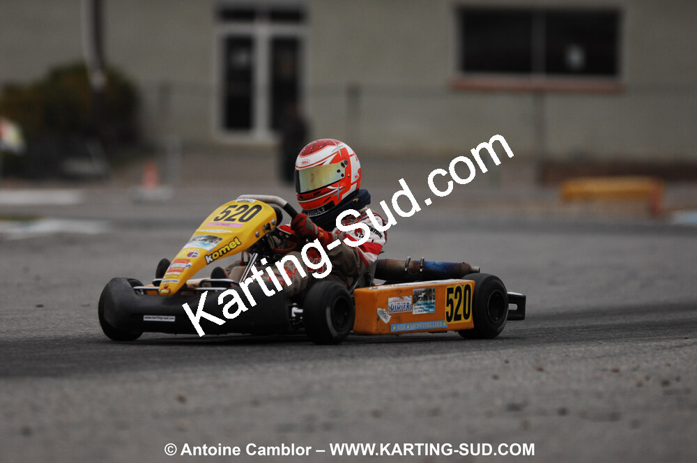 07/03/2010 : 1ère manche du Championnat du Sud 2010 à Lavelanet (photos Antoine Camblor) 2010 — karting