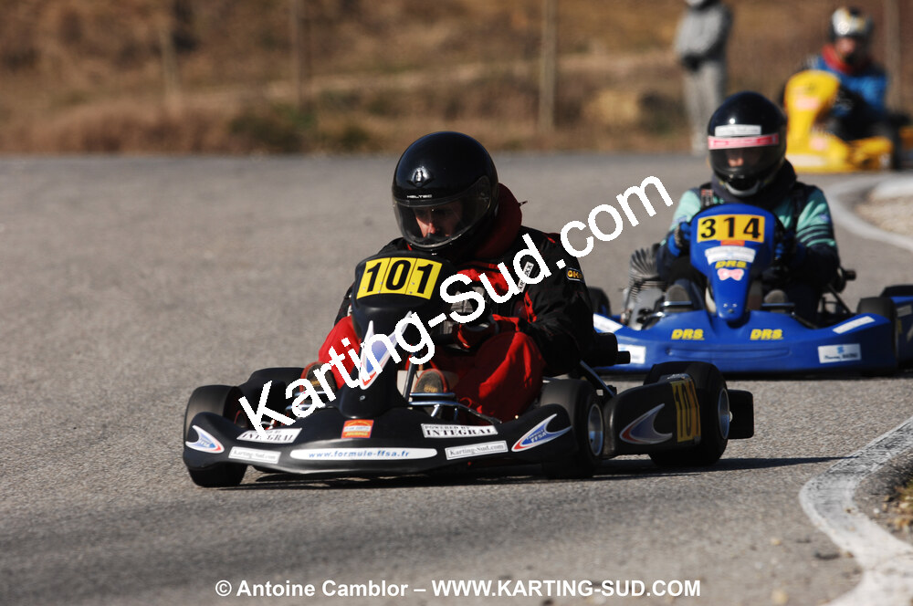 07/03/2010 : 1ère manche du Championnat du Sud 2010 à Lavelanet (photos Antoine Camblor) 2010 — karting