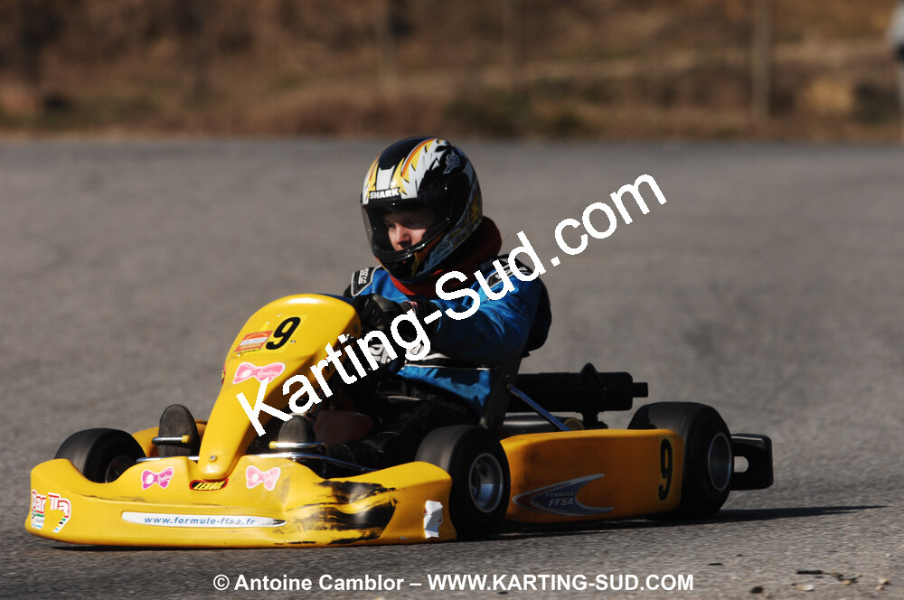 07/03/2010 : 1ère manche du Championnat du Sud 2010 à Lavelanet (photos Antoine Camblor) 2010 — karting