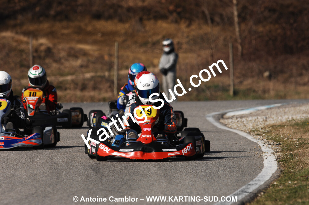 07/03/2010 : 1ère manche du Championnat du Sud 2010 à Lavelanet (photos Antoine Camblor) 2010 — karting