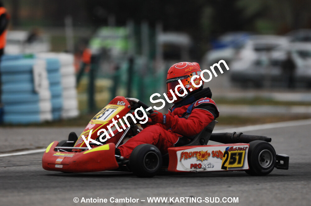 07/03/2010 : 1ère manche du Championnat du Sud 2010 à Lavelanet (photos Antoine Camblor) 2010 — karting